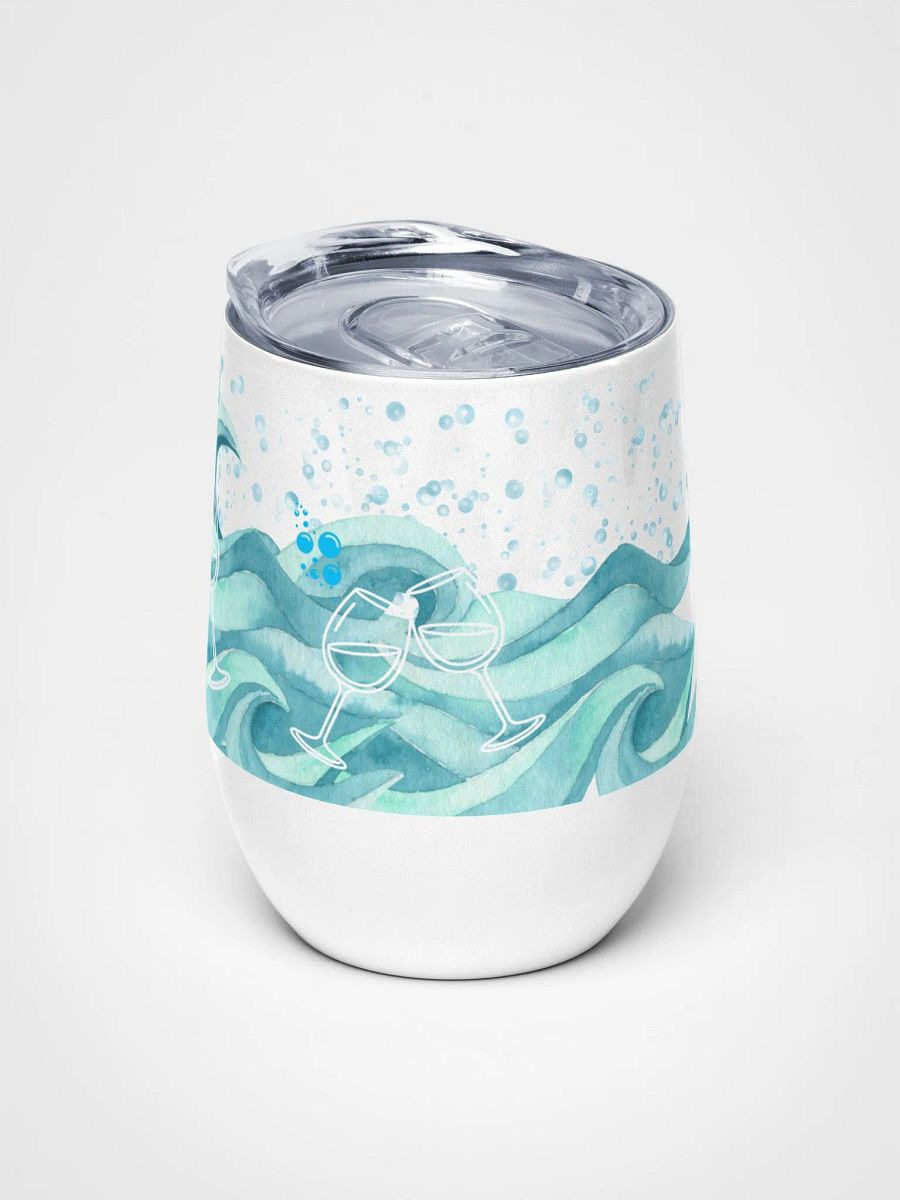Wave Celebration Wine Tumbler for moms dads friends hosts product image (5)