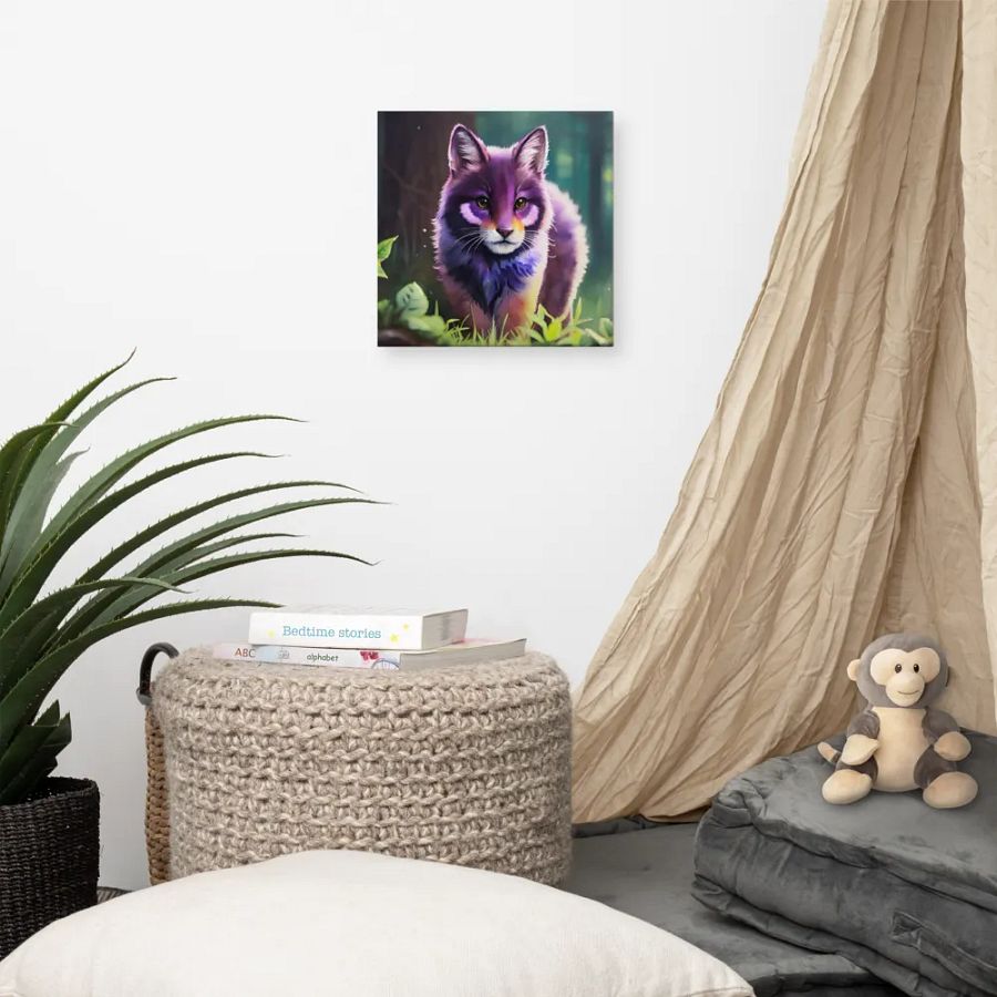 Cute Fox Digital Painting - v5 product image (7)