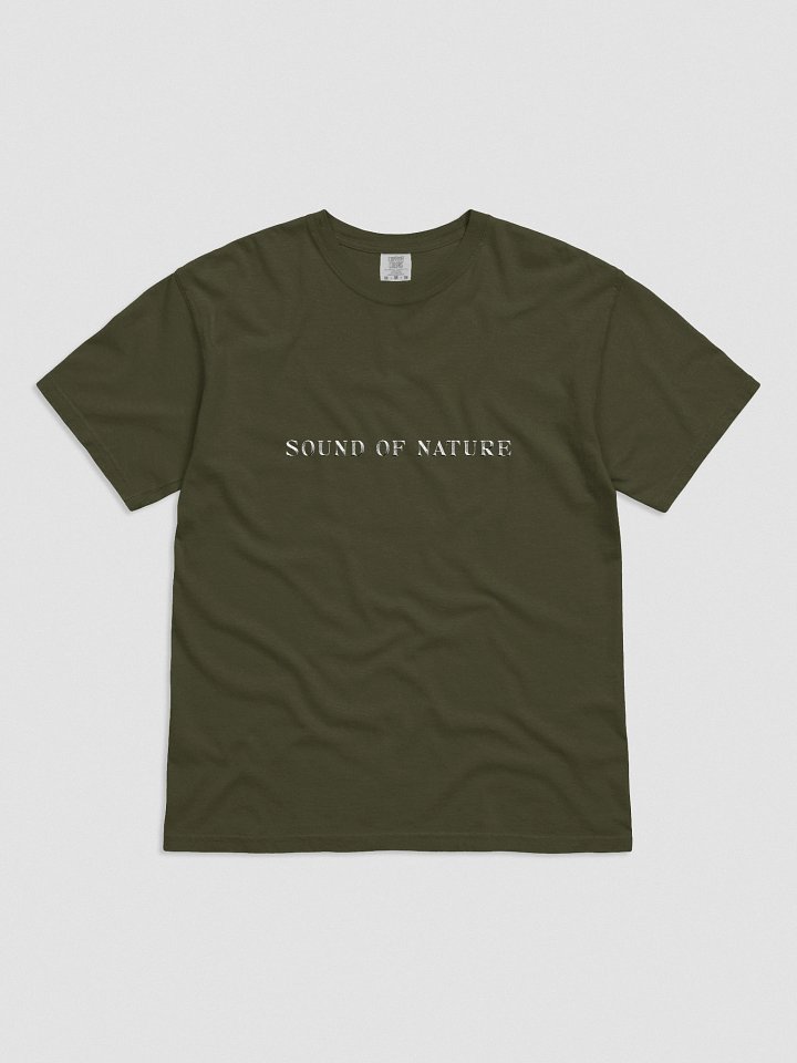 Embroidered Sound Of Nature Unisex Tee product image (1)