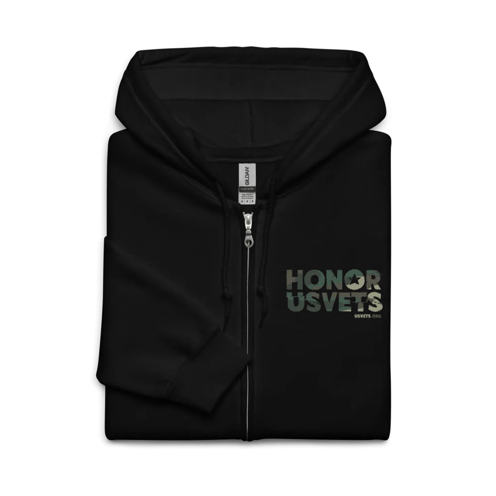 HONORUSVETS Zip Up Hoodie product image (3)