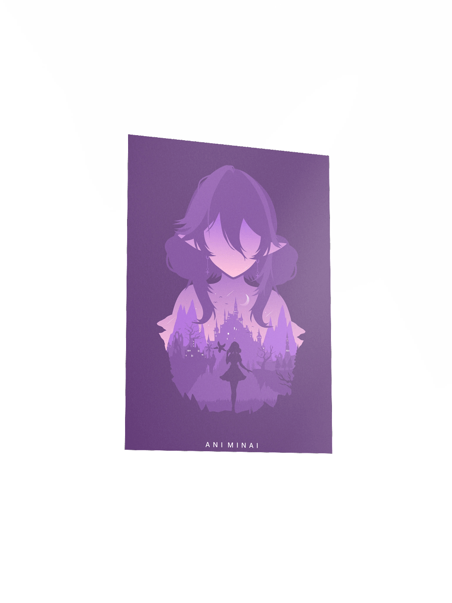 Enchanted Silhouette Landscape Poster product image (14)