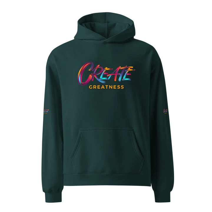 Create Greatness Unisex Oversized Hoodie product image (20)