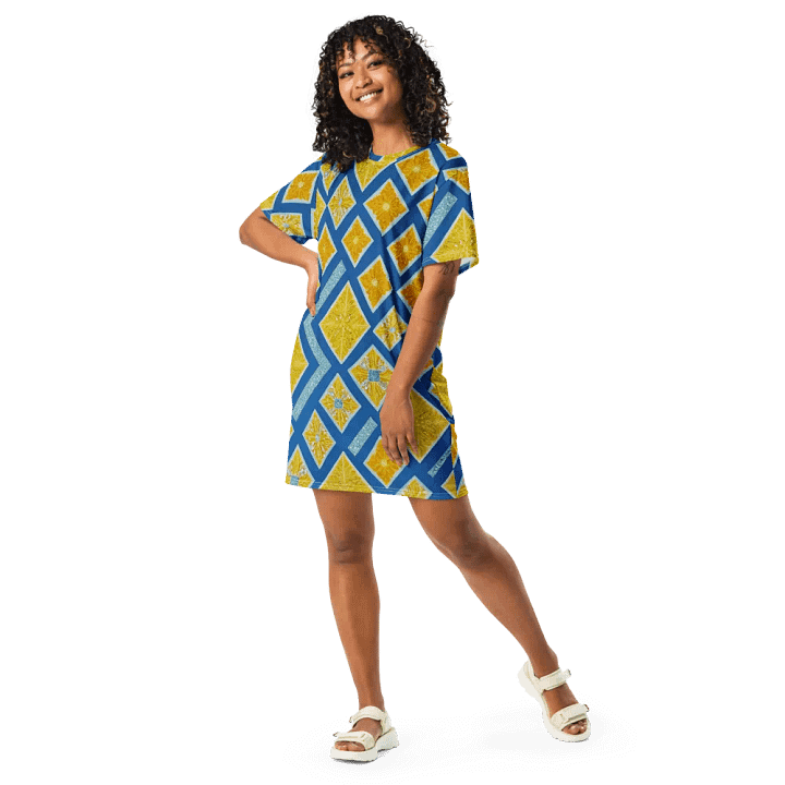 Diamond Dimension T Shirt Dress product image (1)