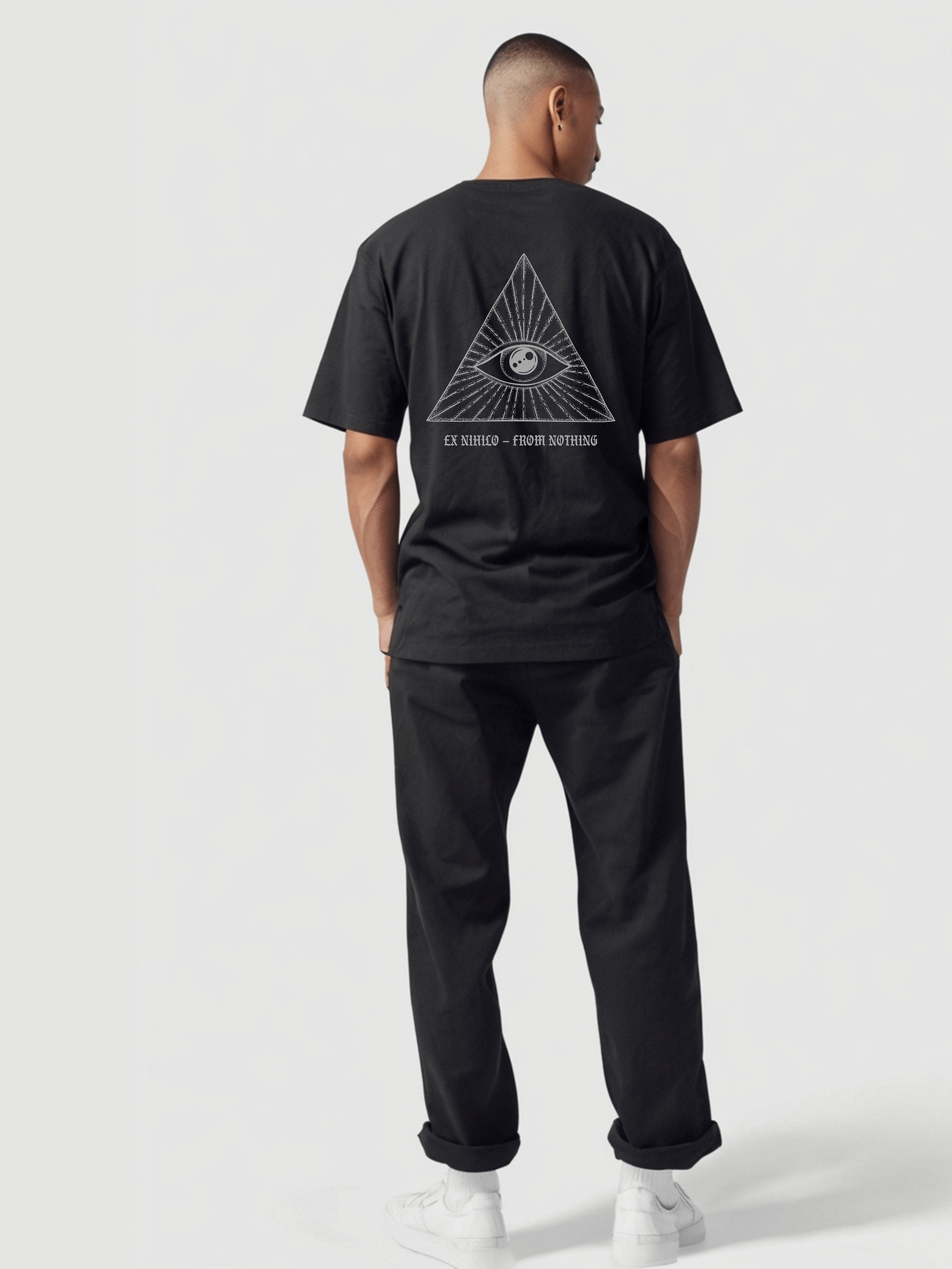 Ex Nihilo – From Nothing | Graphic Tee | Streetwear | Unisex Cotton T-Shirt product image (10)