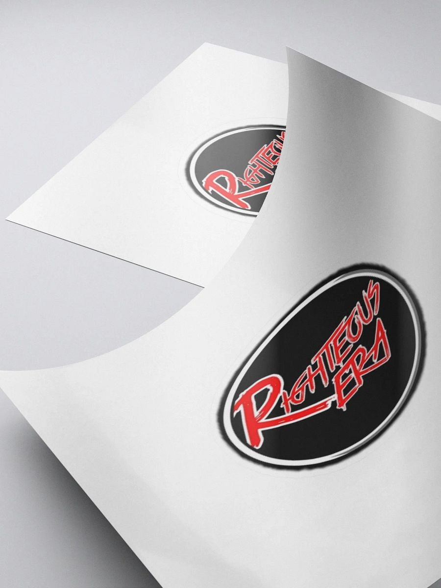 Righteous Kiss Cut Stickers 4x4, 5.5x5.5, 3x3 product image (4)