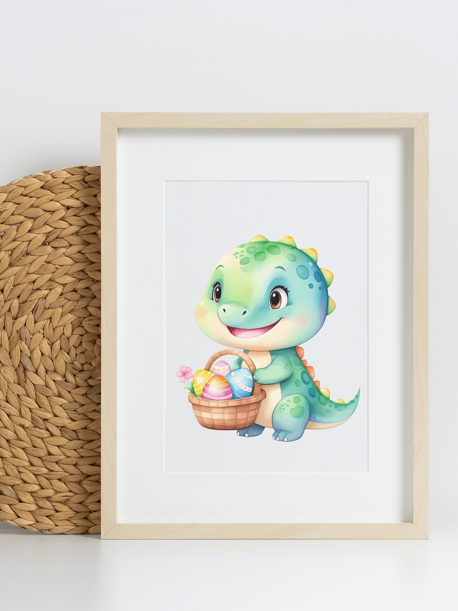 45+ Easter Egg Dinosaur Clipart Bundle product image (5)