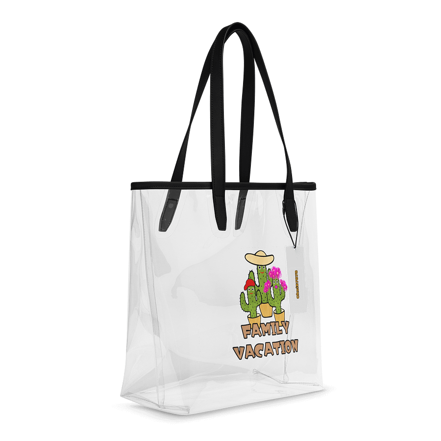 Cactus Family Clear Tote Bag product image (6)