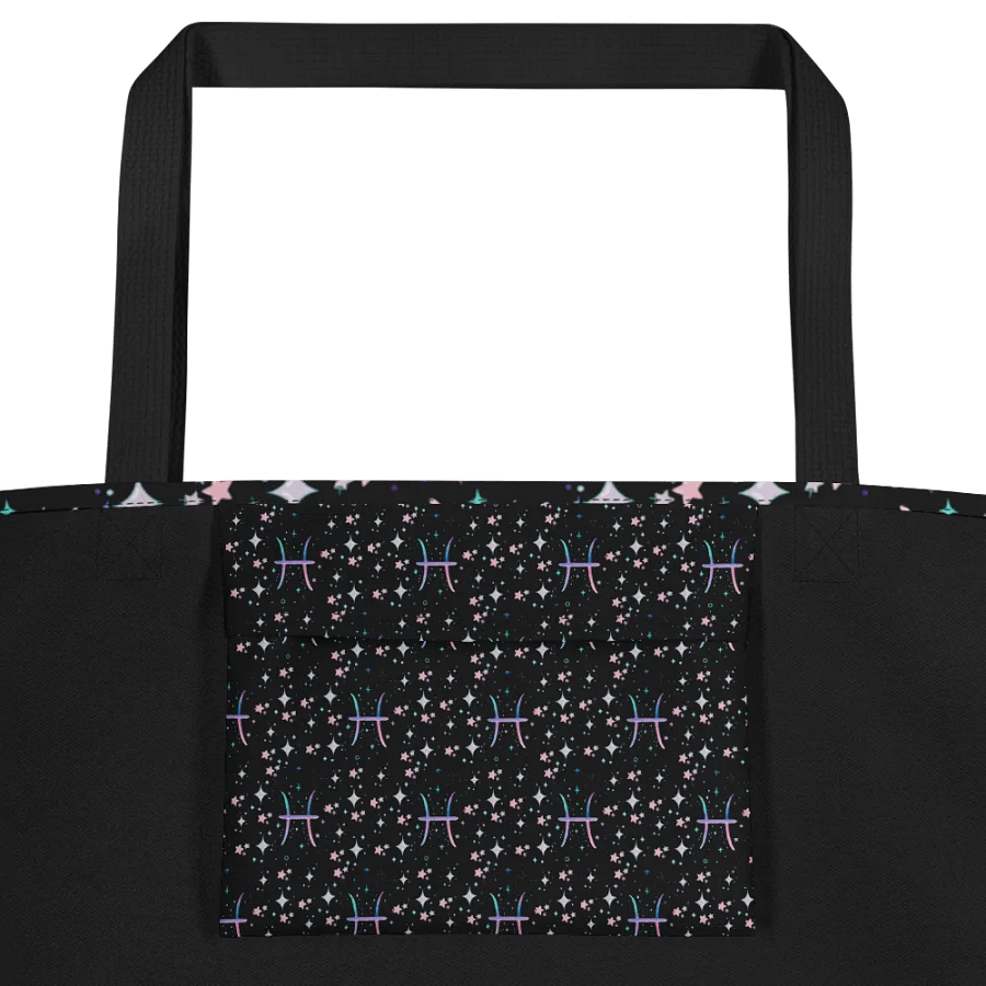 Pisces, Pastel Pisces Glyph, Tote product image (2)