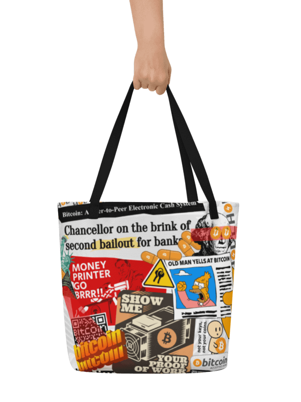 Everything Bitcoin Tote Bag product image (3)