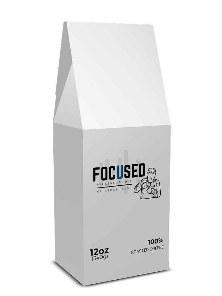 FOCUSED Creators Blend Coffee ☕️ - Pre-Order product image (1)