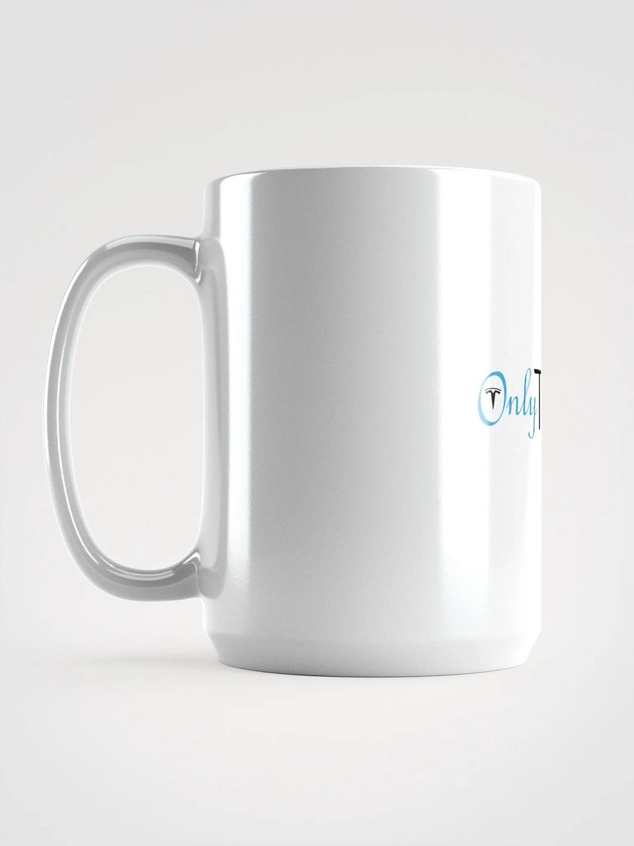 "OnlyTesla" White Mug product image (6)