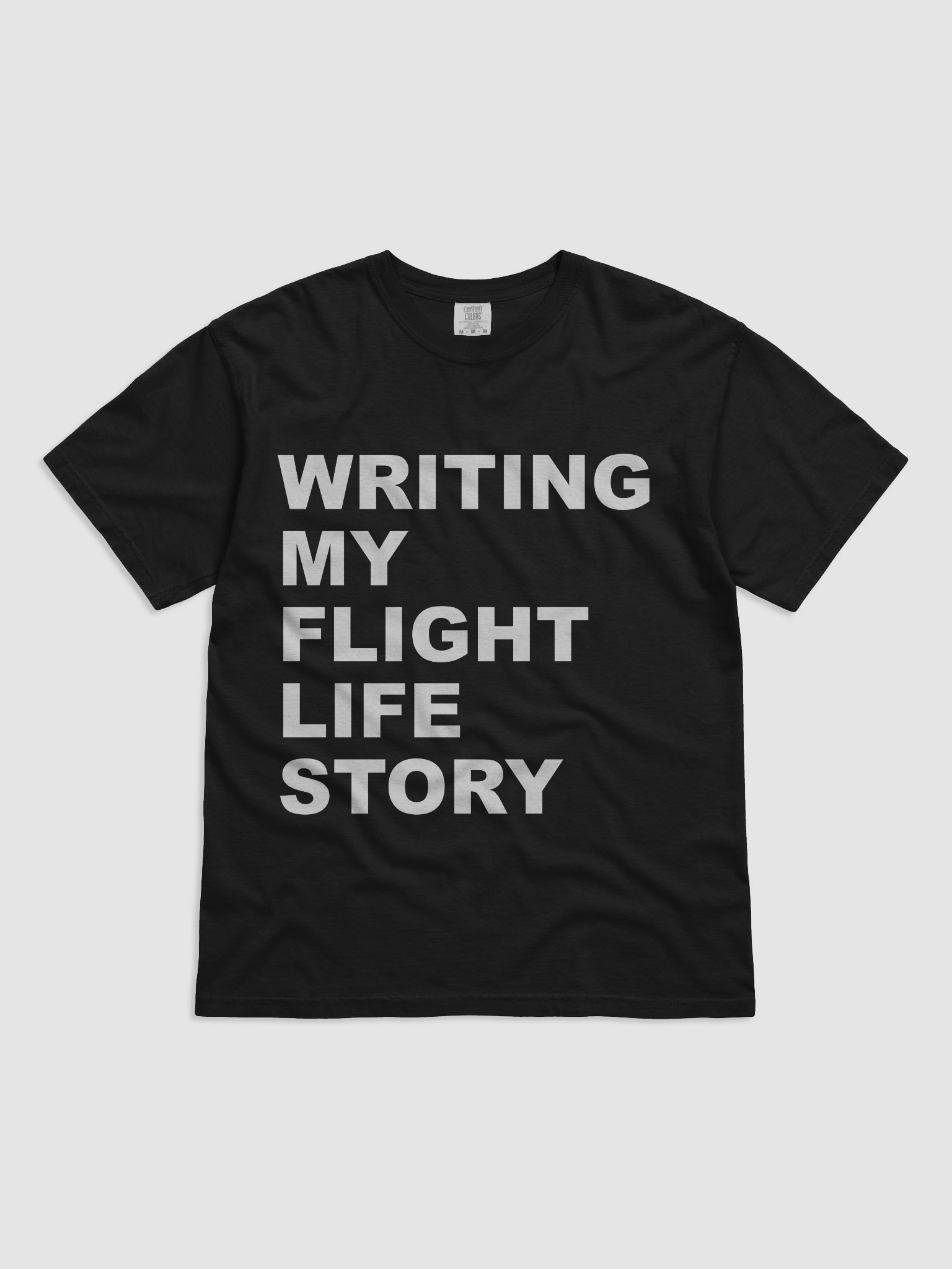 WRITING MY FLIGHT LIFE STORY | T-Shirt For Miles Collectors product image (3)