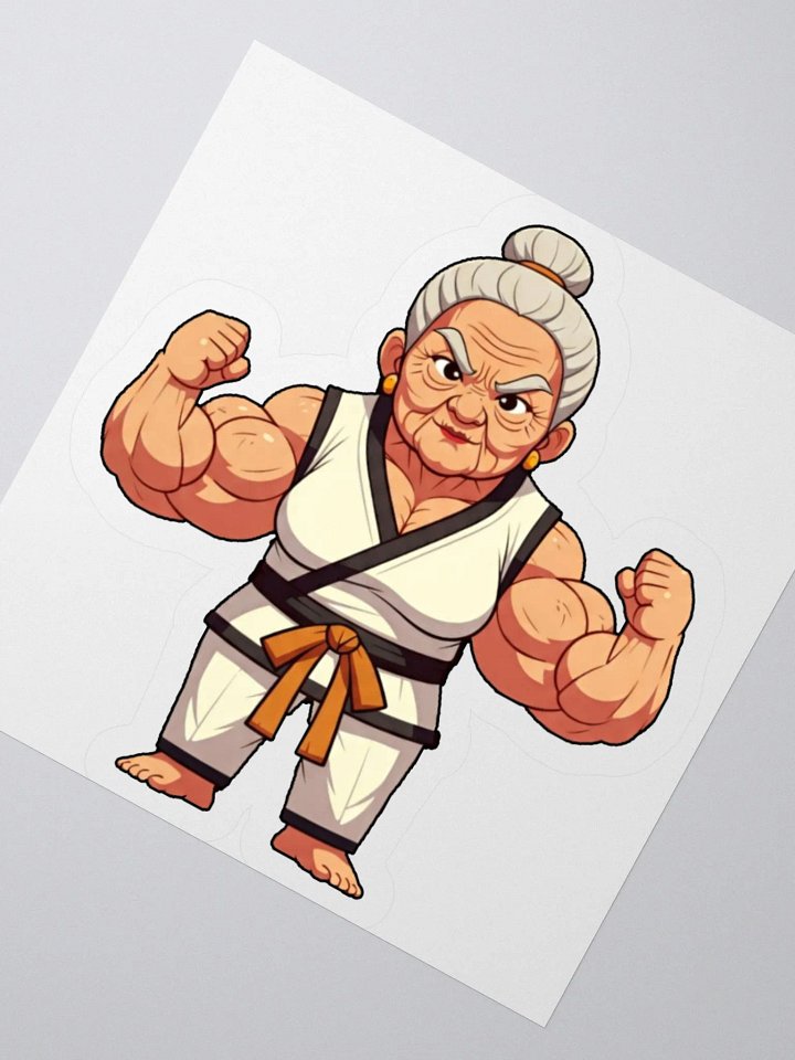 The Buff Grandma Sticker product image (2)
