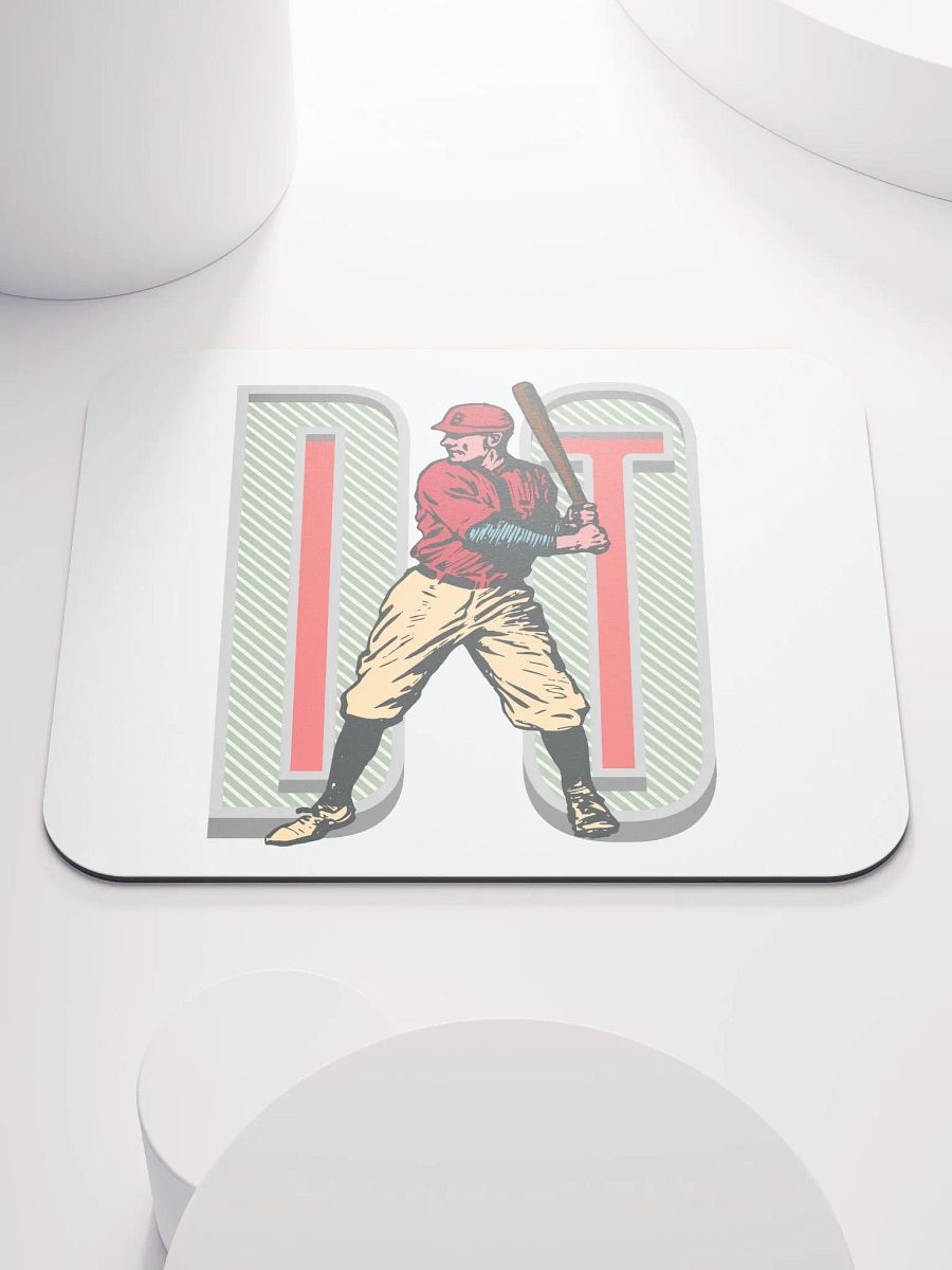 Do It Baseball Vintage Swing Mouse Pad product image (4)