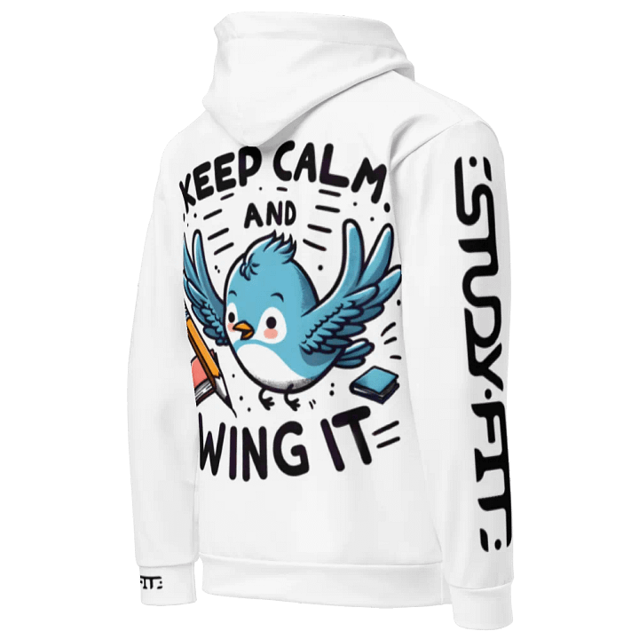 Keep Calm And Wing It - Recycled Hoodie product image (1)