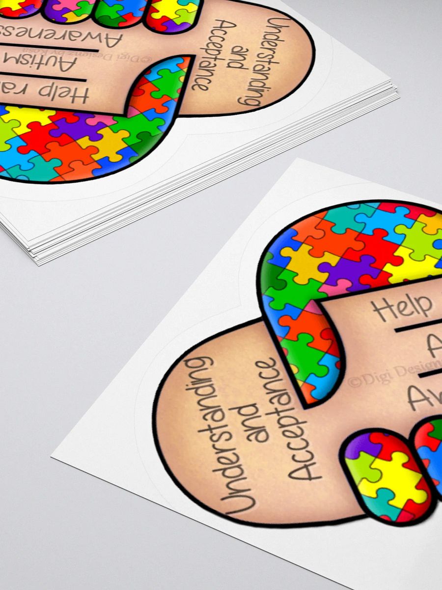 Autism Awareness Kiss Cut Stickers product image (11)