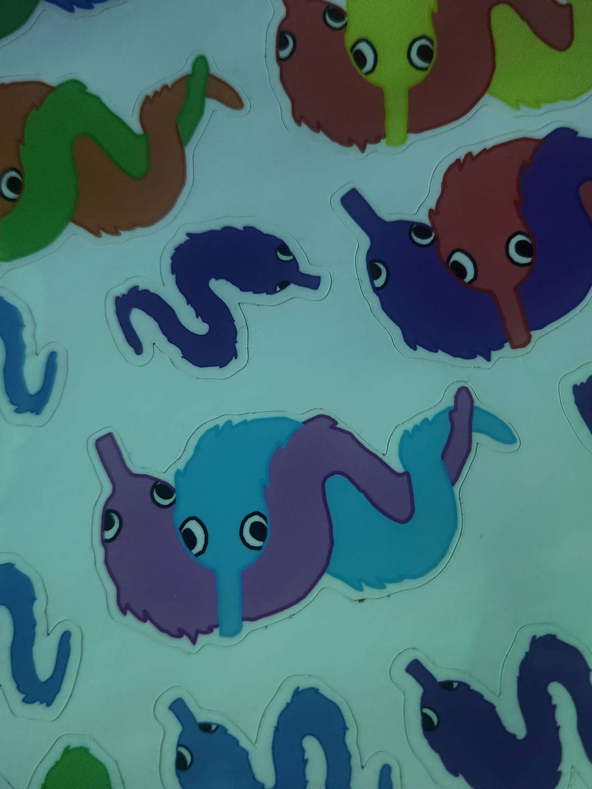 Wormy Snuggles Sticker Pack product image (2)