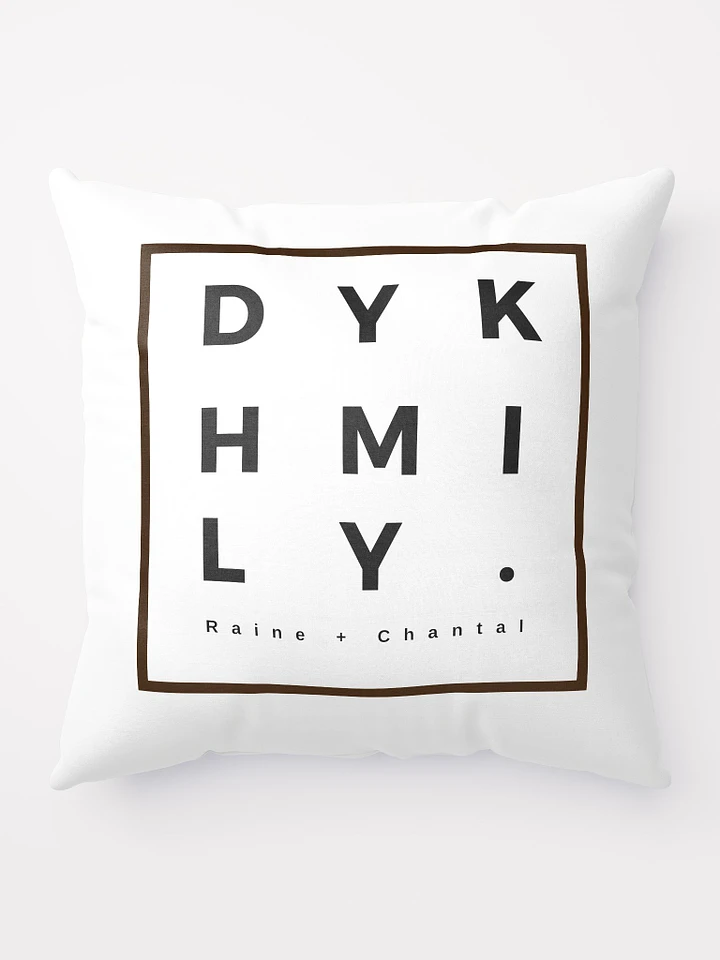 DYKHMILY Square Throw Pillow product image (1)