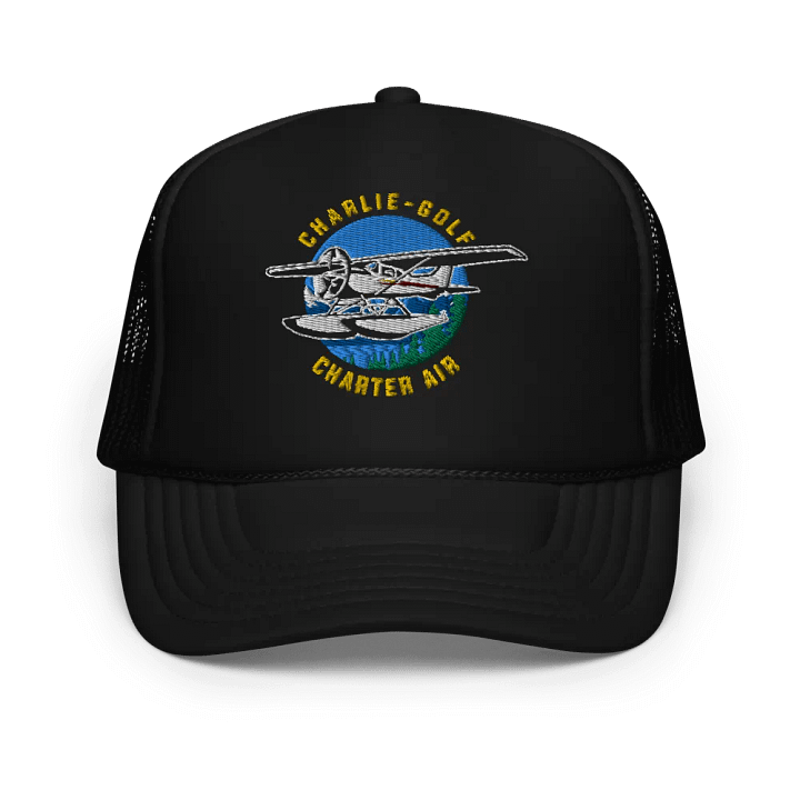 CHARLIE-GOLF TRUCKER HAT product image (1)