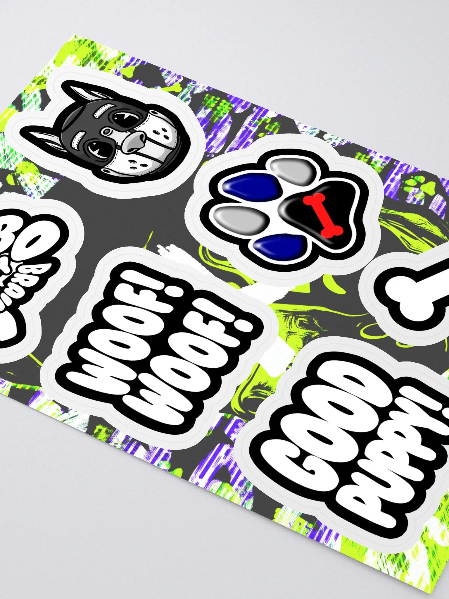 Rubberhose Comic Pup - Sticker Pack product image (2)