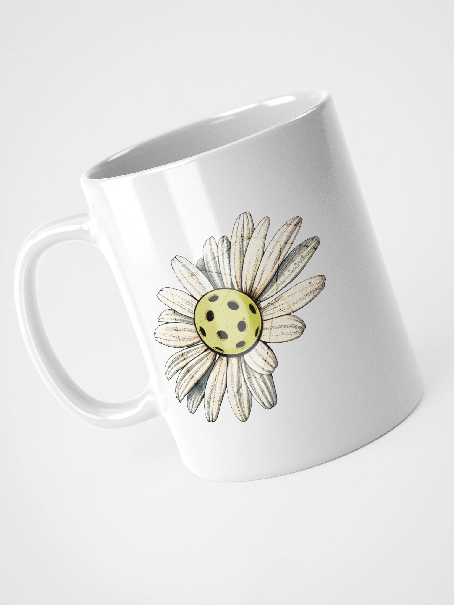Flower Daisy Pickleball Delight Mug product image (2)