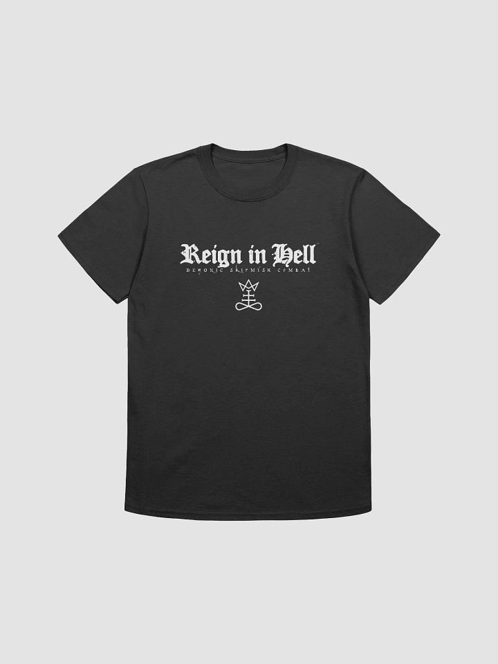 Reign in Hell - white logo shirt product image (2)