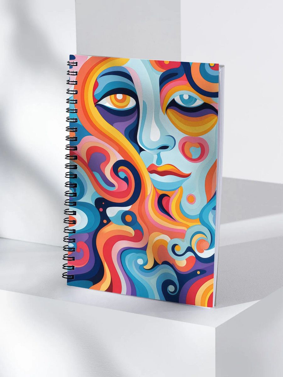 Psychedelic Dream Spiral Notebook product image (4)