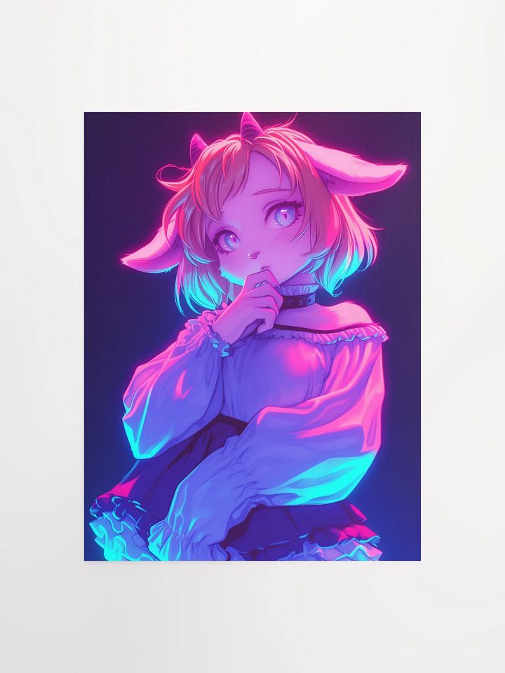 Whispering Secrets - Anime Style Matte Poster product image (1)