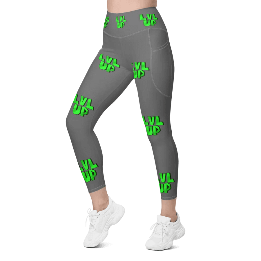 LVL UP Grey Yoga Pants product image (8)