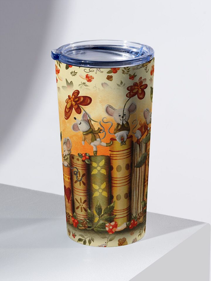 Book Mice, Tumbler with Illustration Spot product image (2)