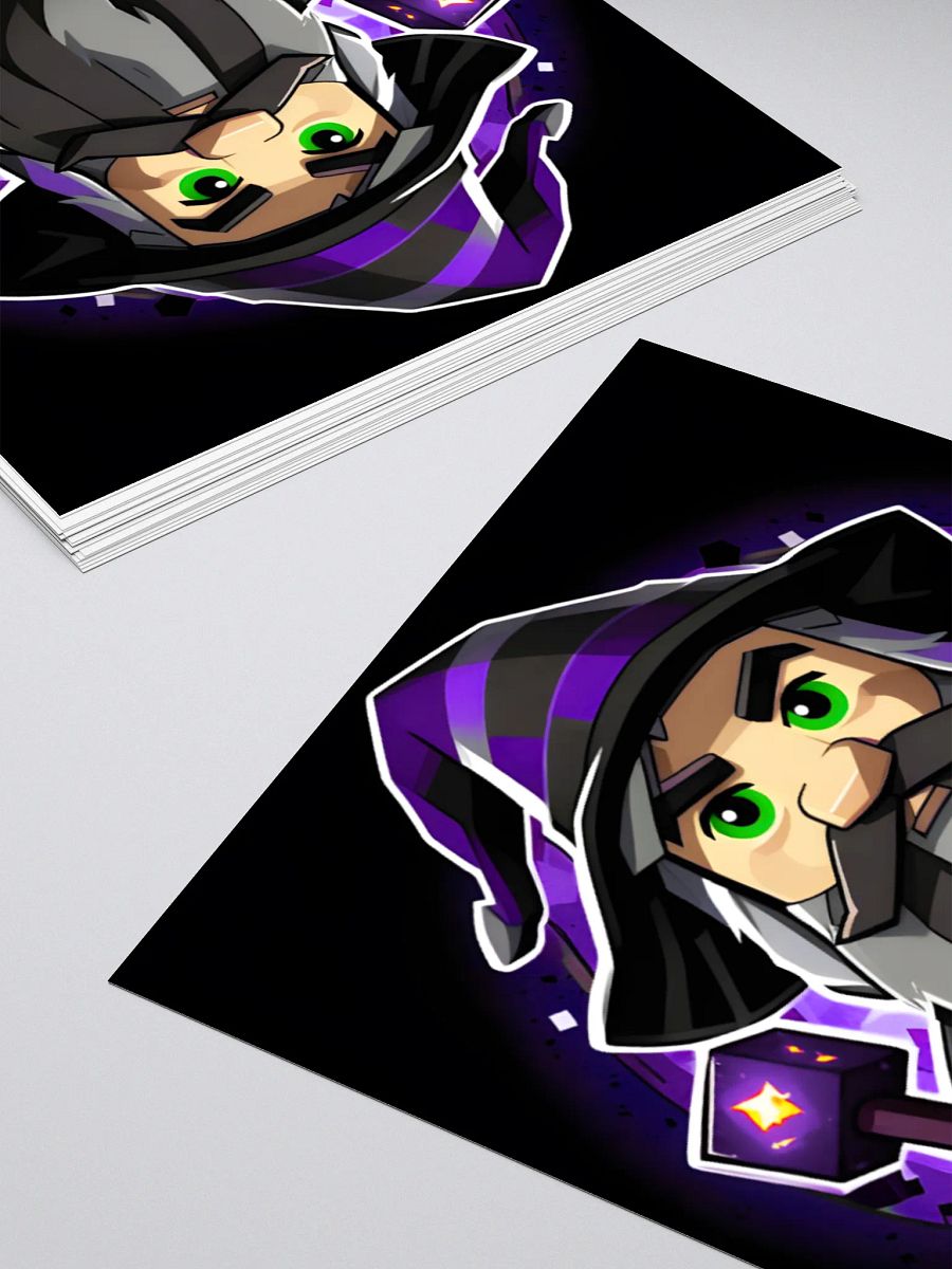 Harry Thee Wizard Logo Sticker! product image (4)