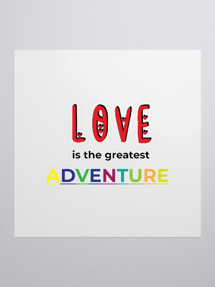 LOVE IS THE GREATEST ADVENTURE. HEART, LOVE, PROFILE, RED, PUNK, RETRO, VINTAGE, ADVENTURE, VALENTINES DAY, ROMANTIC, ROMANCE, COUPLE, GIRLFRIEND, BOYFRIEND, HUSBAND, WIFE product image (1)