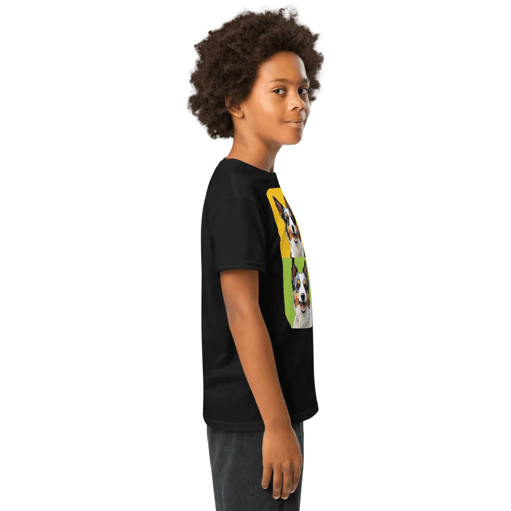 Happy Dog Youth Sports Tee product image (5)