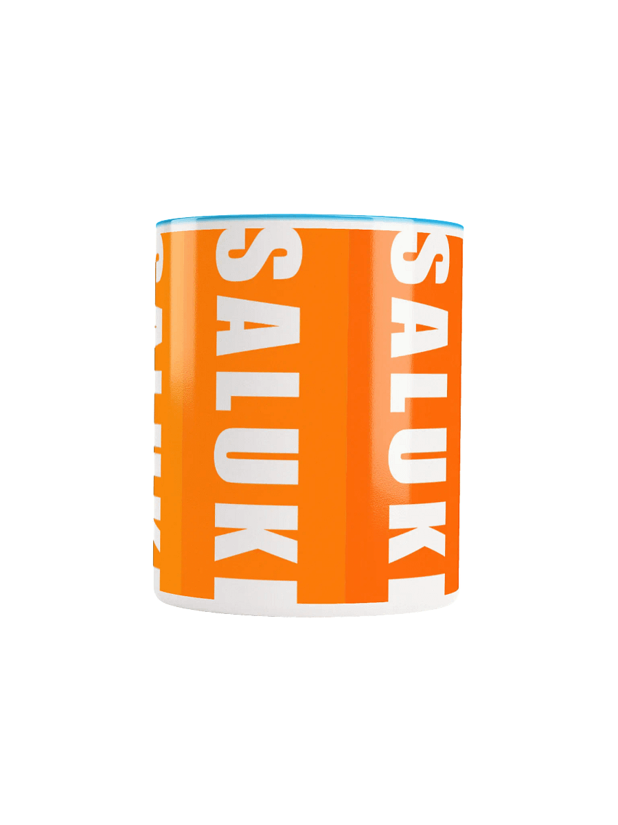 Saluki Orange & Blue 11oz Mug For Saluki Lovers product image (3)