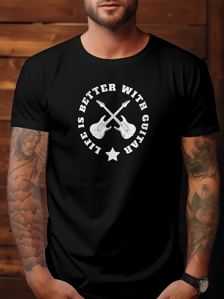 Life is Better With Guitar T-Shirt product image (1)