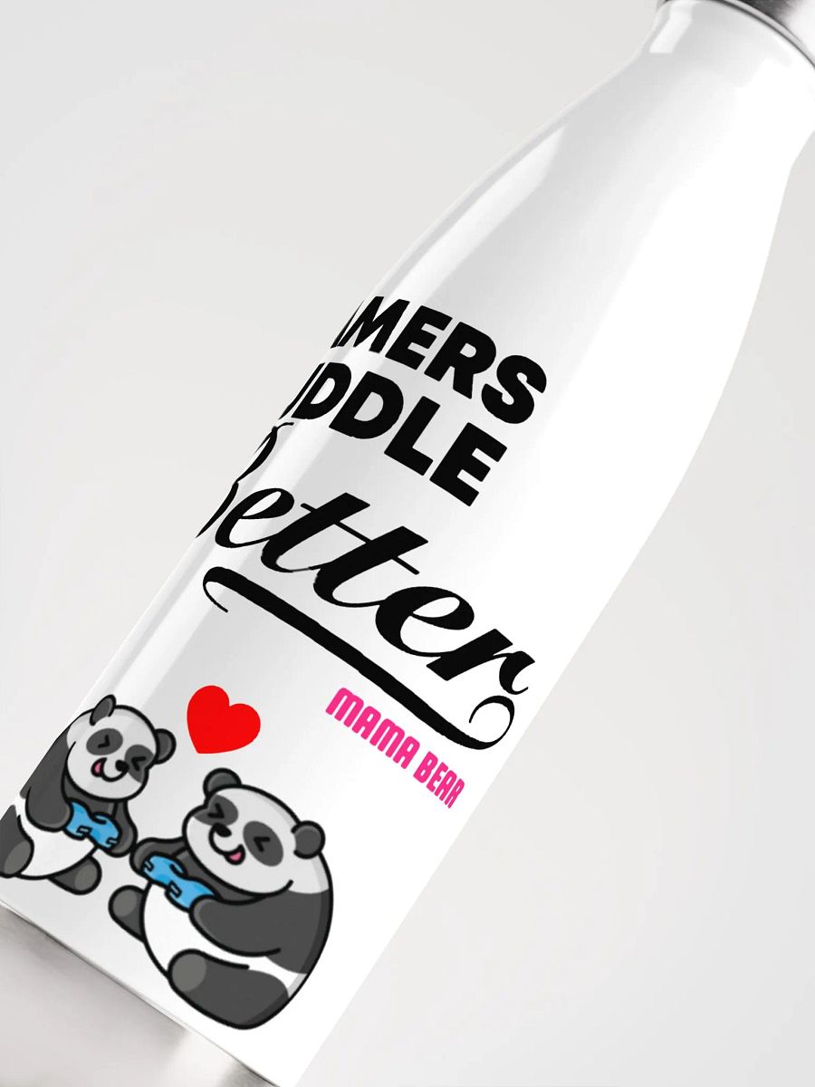 Gamers Cuddle Better Water Bottle product image (5)