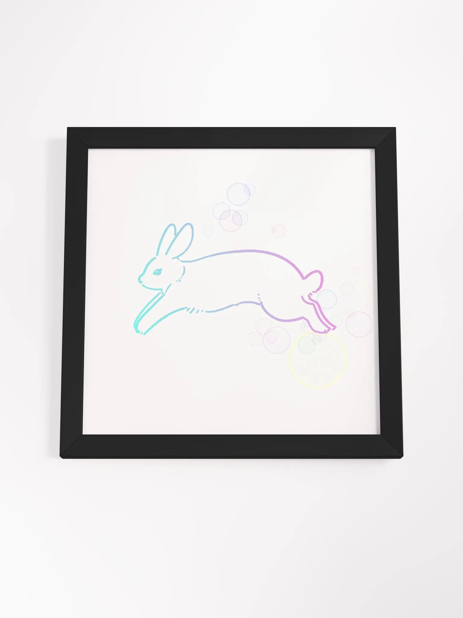 Bubble Bunny Framed Picture product image (4)
