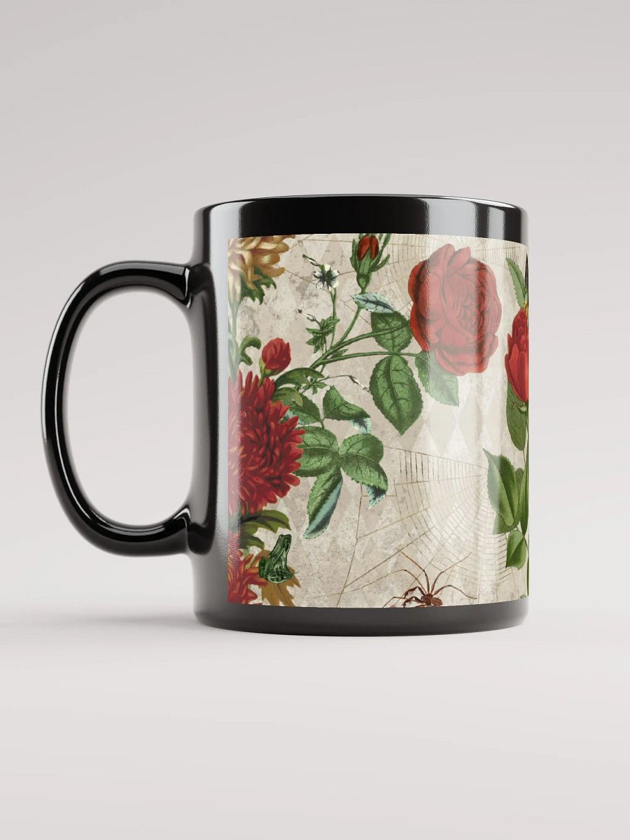 Garden Witchery #1 BLACK GLOSSY MUG product image (6)