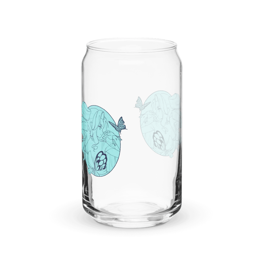 Pixie Stain Class Can shaped cup! w/straw product image (6)