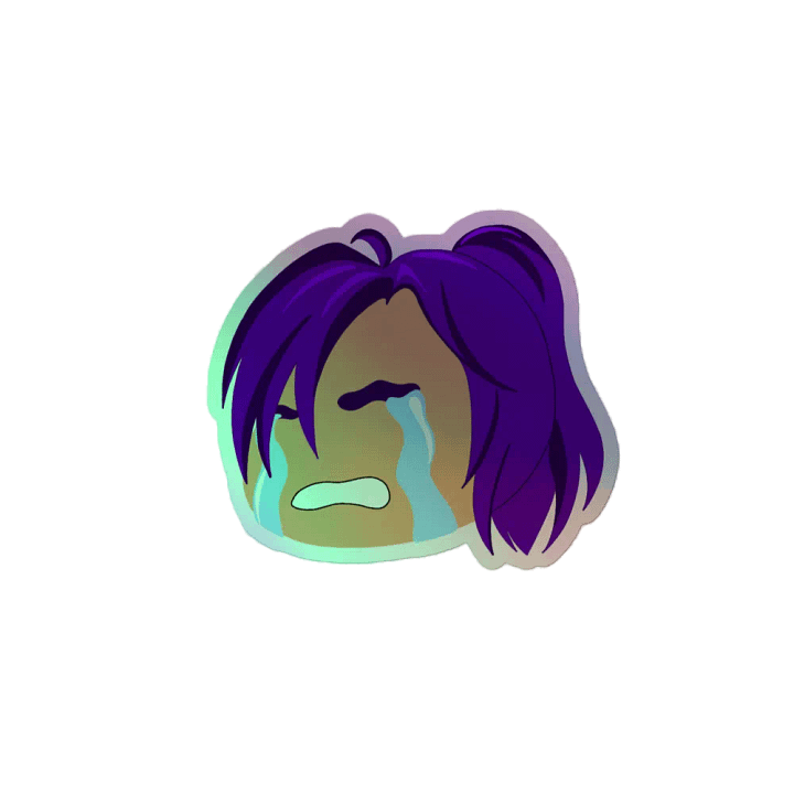 Holo Tears Emoji Sticker Pack product image (2)