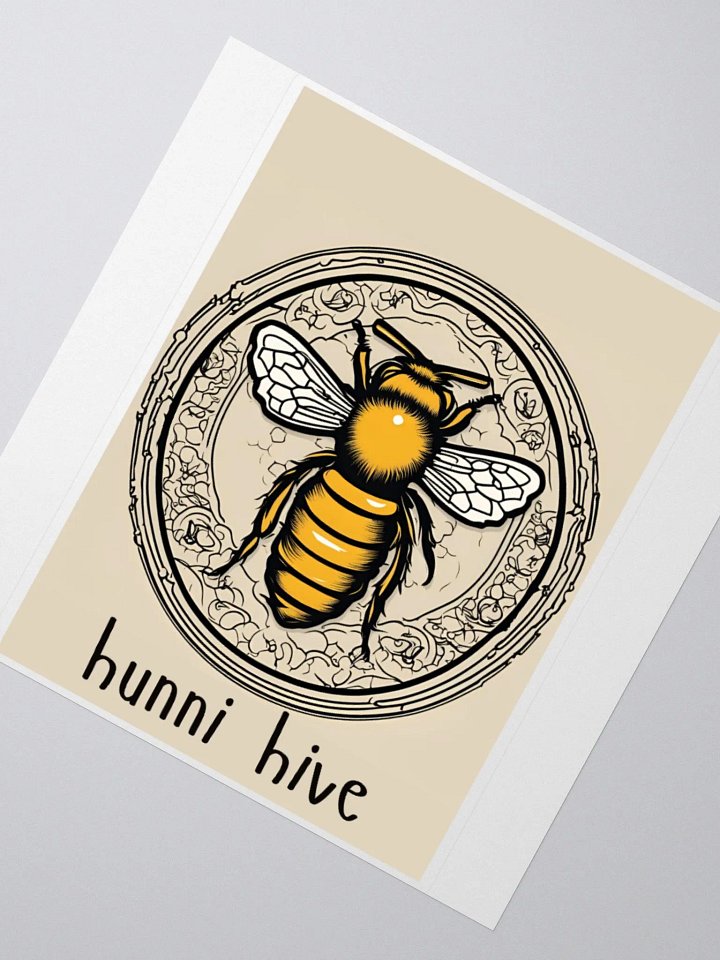 Bee Hunni Hive Sticker product image (2)