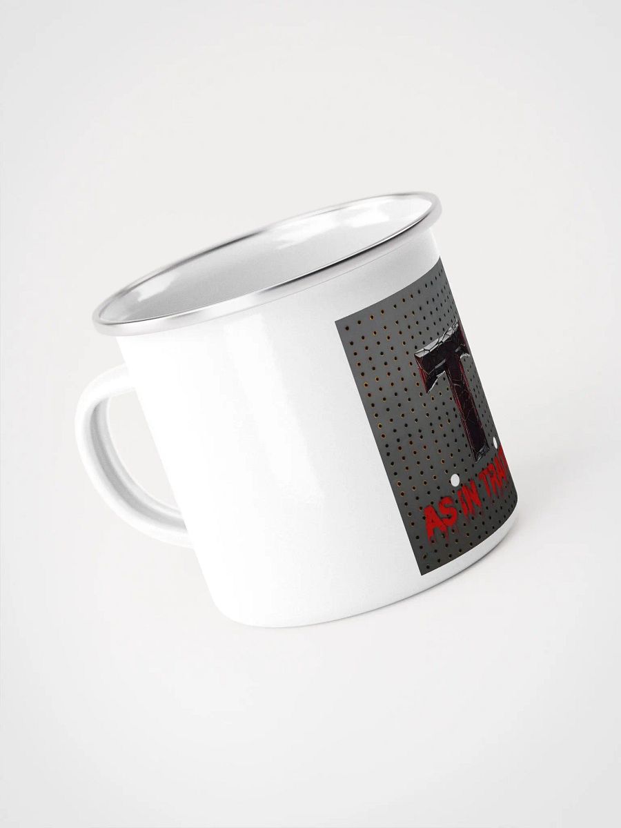 T as in traitor enamel mug product image (2)