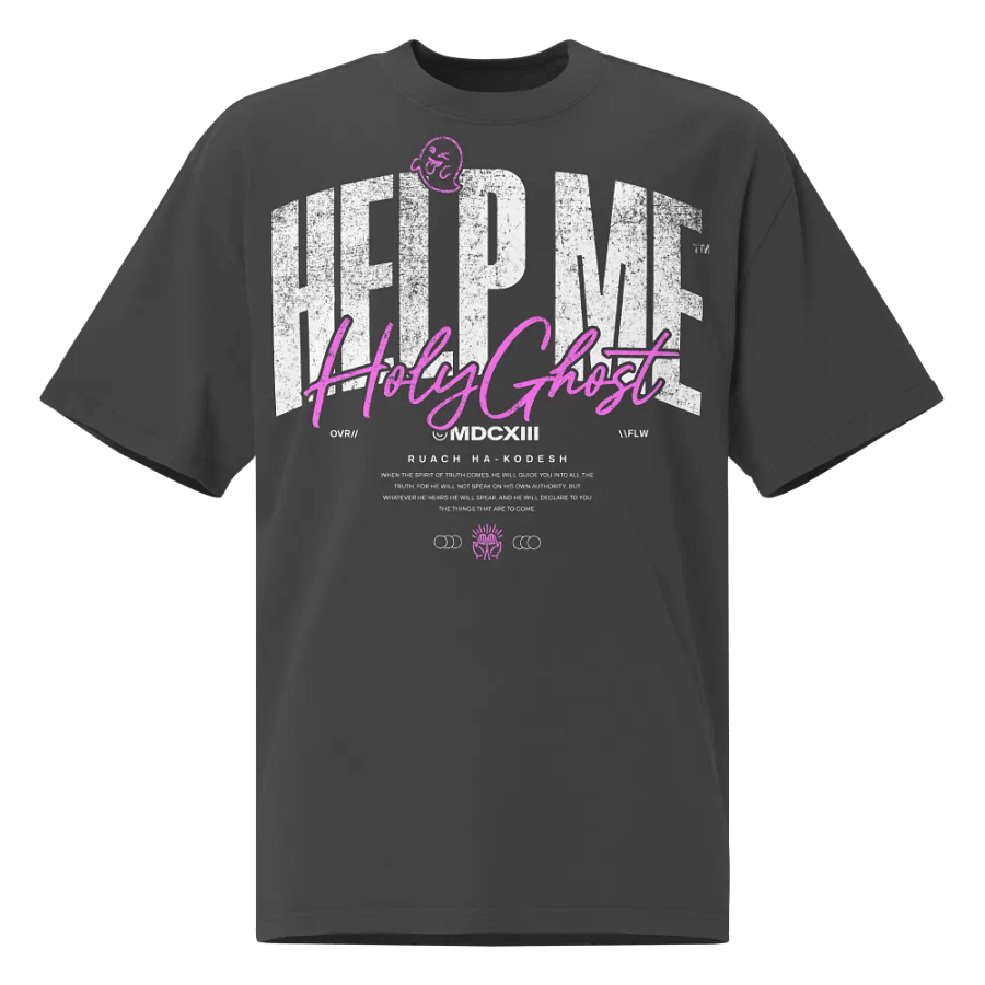 Holy Ghost Oversized Faded Tee product image (2)