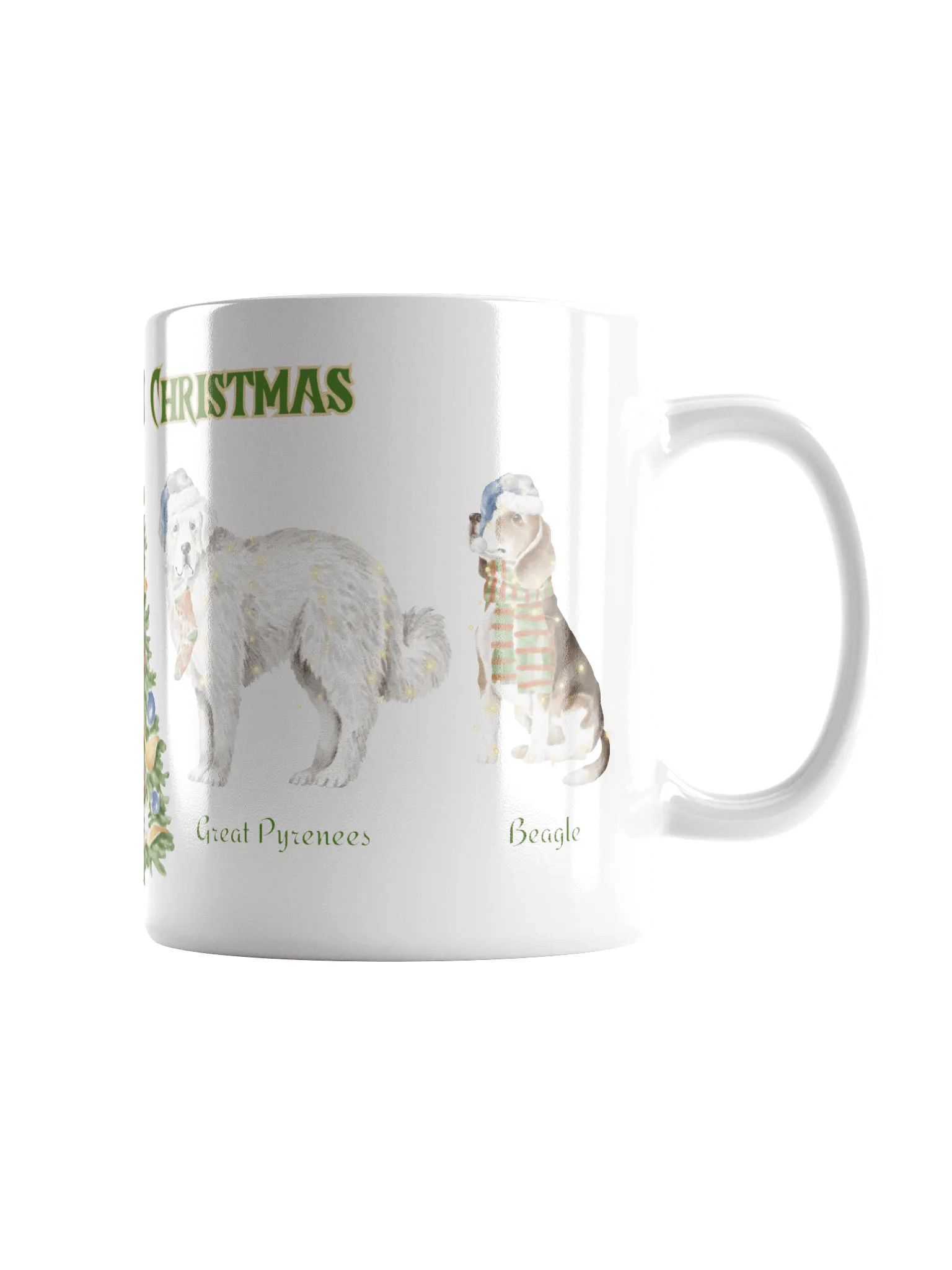 Merry Christmas Dogs Mug product image (1)