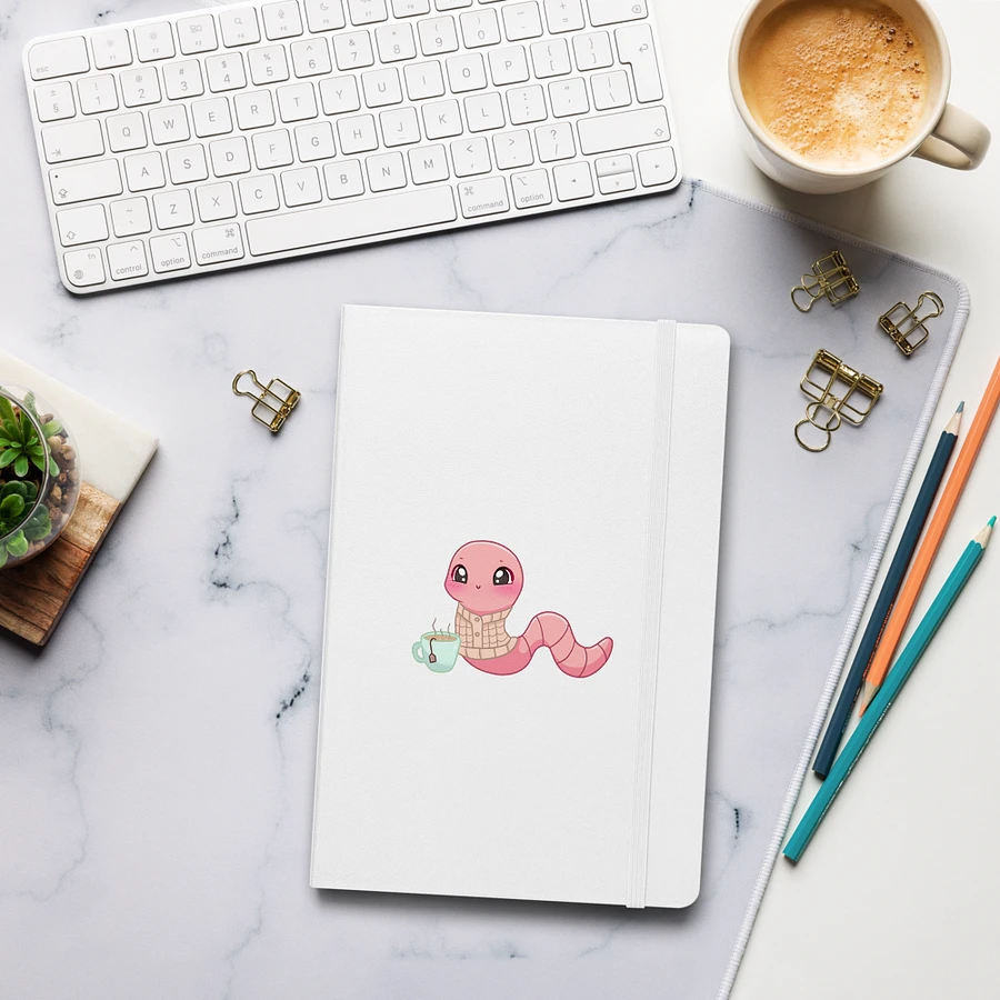 Cozy Worm Hardcover Notebook product image (7)