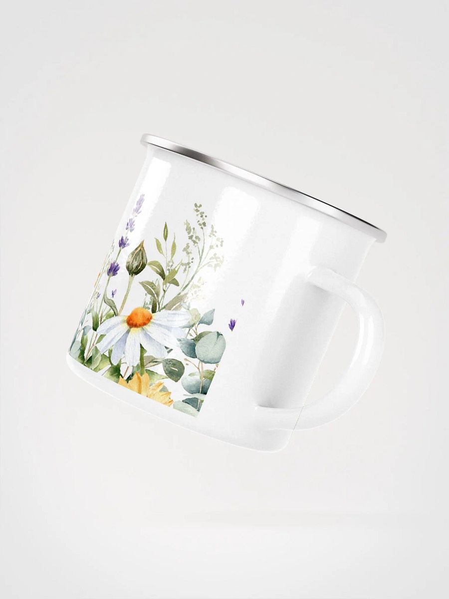 Wild Flowers Enamel Camping Mug product image (3)