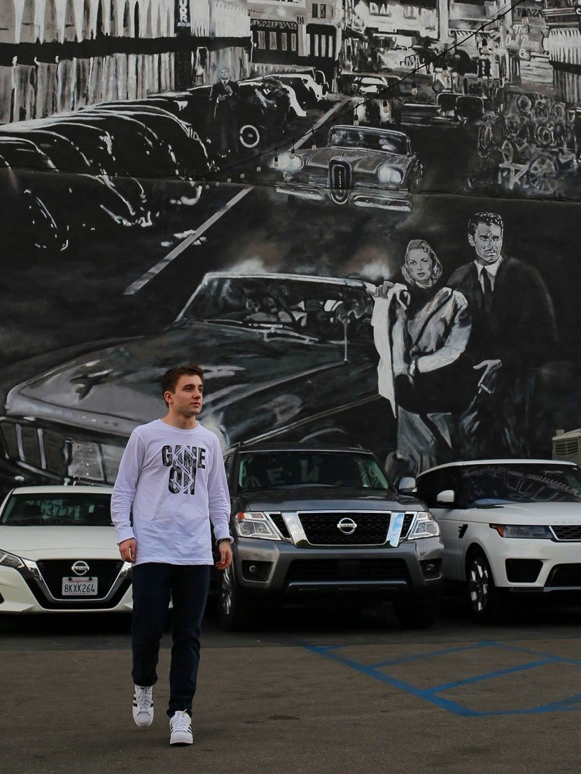 Game On Long Sleeve — White product image (2)