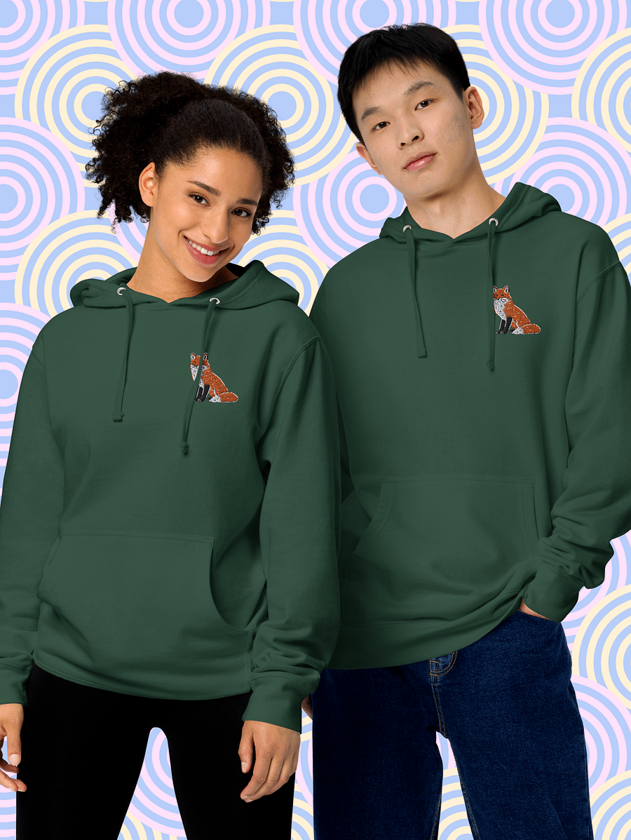 Peaceful Fox Midweight Hoodie product image (4)