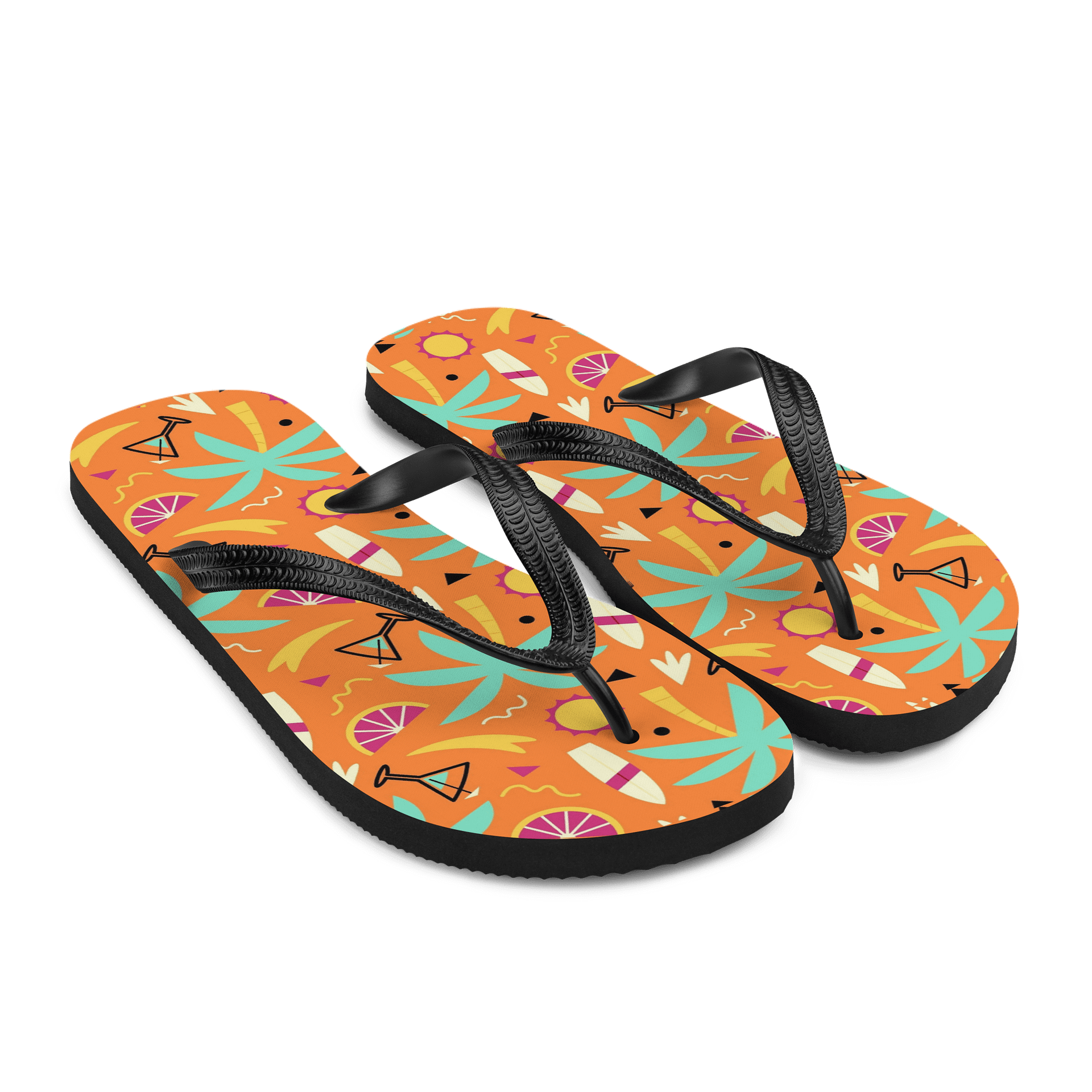 Tropical Vibes Flip-Flops product image (7)