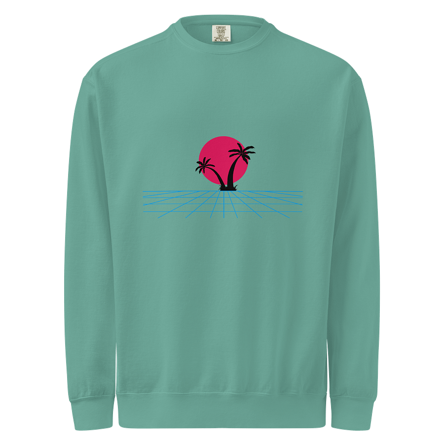 Retro Sunset Silhouette Sweatshirt product image (1)
